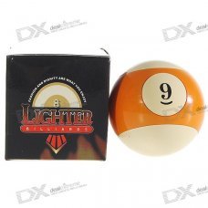 Pool 9-Ball Butane Lighter