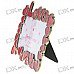 Love Themed Metal Photo Frame - Red (5"*3.5")