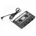 Universal Car Audio Cassette Adapter for MP3/MP3/Cell Phones/Ipod - Black (3.5mm Jack) Universal Car Audio Cassette Adapter for MP3/MP3/Cell Phones/Ipod - Black (3.5mm Jack)
