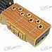 10-Music Air Guitar - Black + Brown (2*AAA)