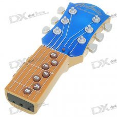 10-Music Air Guitar - Blue + Brown (2*AAA)