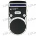 Solar Panel Self-Recharge 2.0" LCD Rechargeable Bluetooth V2.0 Carkit w/ TTS Handsfree Caller ID