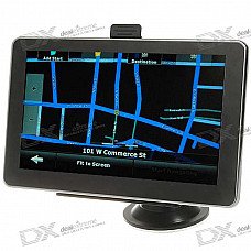 7" LCD Windows CE 6.0 GPS Navigator w/FM Transmitter + Built-in USA/Canada Maps 7" LCD Windows CE 6.0 GPS Navigator w/FM Transmitter + Built-in USA/Canada Maps