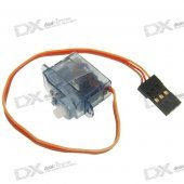 2.5g Mini Plastic Gear Steering Servo (3.0~7.0V)