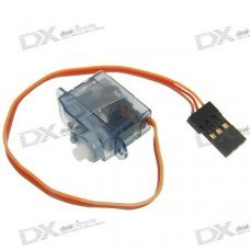 2.5g Mini Plastic Gear Steering Servo (3.0~7.0V)