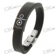 Bluetooth V1.2 Incoming Call Vibrate Alert Bracelet - Black (60-Hour Standby) Bluetooth V1.2 Incoming Call Vibrate Alert Bracelet - Black (60-Hour Standby)