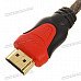 Gold Plated 1080P HDMI V1.4 Male to Male Connection Cable (1.8M-Length) Gold Plated 1080P HDMI V1.4 Male to Male Connection Cable (1.8M-Length)