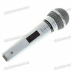 Deluxe Wired Microphone for Karaoke (393cm)