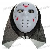 Scary Horror Plastic Gruesome Ghost Mask (Style Assorted)