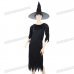 Cool Cosplay Party Witch Costumes with Hat (160cm)
