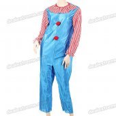 Funny Clown Suit Costume for Carnival Halloween Circus Cosplay (170cm)