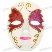 Color Painting Beautiful Lady Mask