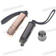 Stylish Metal Casing Refillable Fluid Oil Lighters (Pair)