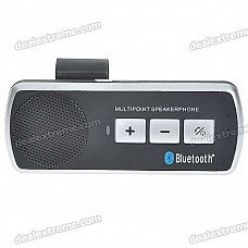 Bluetooth V2.1+EDR Sun Visor Mount Caller ID Handsfree Car Kit (16-Hour Talk/1000-Hour Standby) Bluetooth V2.1+EDR Sun Visor Mount Caller ID Handsfree Car Kit (16-Hour Talk/1000-Hour Standby)
