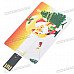 Credit Card Style USB Flash/Jump Drive - Santa Claus (4GB)