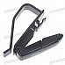Car Vehicle Sun Visor Clip Sunglasses/Eyeglass Holder - Black