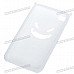 Protective Silicone Evil Style Back Case for Ipod Touch 4 - White