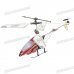 Rechargeable Wireless 3-CH Control Mini IR Helicopter with Gyroscope - Red Rechargeable Wireless 3-CH Control Mini IR Helicopter with Gyroscope - Red