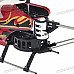 Rechargeable Wireless 3-CH Control Mini IR Helicopter with Gyroscope - Red Rechargeable Wireless 3-CH Control Mini IR Helicopter with Gyroscope - Red