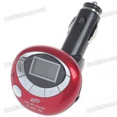 Mushroom Shaped Bluetooth and MP3 Wireless FM Transmitter with IR Remote - Red (SD/MMC/USB) Mushroom Shaped Bluetooth and MP3 Wireless FM Transmitter with IR Remote - Red (SD/MMC/USB)