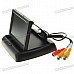 ET-438 Foldable 4.3" TFT LCD Digital Monitor for Vehicle Parking Reverse Camera (NTSC/PAL 12V DC) ET-438 Foldable 4.3" TFT LCD Digital Monitor for Vehicle Parking Reverse Camera (NTSC/PAL 12V DC)