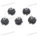 0.91W Car Instrument Yellow Light Bulbs for Audi/Toyota/Mitsubishi/Nissan - Black (5-Pack)