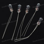 0.56W Indicator Yellow Light Bulbs for Car Audio System (5-Pack)