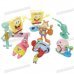 SpongeBob SquarePants PVC Anime Figures (8-Figure Set)