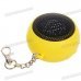 Ultra Mini Hamburger USB Rechargeable Portable Speaker Keychain - Yellow (3.5mm Jack) Ultra Mini Hamburger USB Rechargeable Portable Speaker Keychain - Yellow (3.5mm Jack)