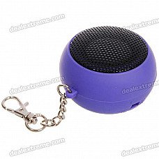 Ultra Mini Hamburger USB Rechargeable Portable Speaker Keychain - Purple (3.5mm Jack) Ultra Mini Hamburger USB Rechargeable Portable Speaker Keychain - Purple (3.5mm Jack)