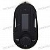 1.0" LCD Car MP3 Player FM Transmitter with IR Remote Controller - Blue Light (SD/USB)