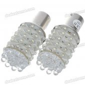 4W 12V 171-Lumen 57-LED Car Turning Signal White Light Bulb (Pair)