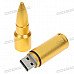 Unique Bullet Shaped USB Flash/Jump Drive (4GB)