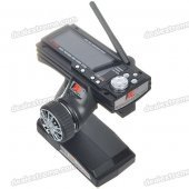 3.9" LCD 2.4Ghz 3CH Transmitter & Receiver for R/C Car and Boat (8*AA)