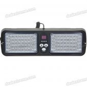 5W 86-LED 12-Mode Red + Blue Auto Car Caution Warning Lights (DC 12V)