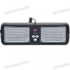 5W 86-LED 12-Mode Red + Blue Auto Car Caution Warning Lights (DC 12V)