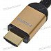 Gold Plated 1080P HDMI V1.4 M-M Connection Cable (3M-Length) Gold Plated 1080P HDMI V1.4 M-M Connection Cable (3M-Length)