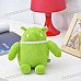 Cute Android Robot Soft Plush Doll - Green
