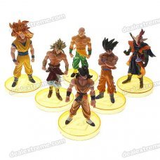 Dragonball PVC Anime Figures - Color Assorted (6-Figure Set)