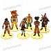 Dragonball PVC Anime Figures - Color Assorted (6-Figure Set)