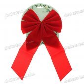 Festive Christmas Decoration - Bowties (6-Pack)
