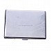 Metal Cigarette Case (Holds 10)