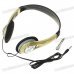 Trendy Stereo Headphone for Guitar & Electronic Organ (3.5mm Jack/6.5mm Jack Adaptor/1.2m-Length)