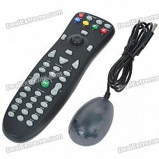Wireless Multimedia Infrared IR Remote Controller with USB Receiver for PC (2*AAA) Wireless Multimedia Infrared IR Remote Controller with USB Receiver for PC (2*AAA)