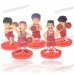 Slam Dunk Figures Set with Display Base (5-Piece Set/Assorted)