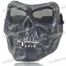 Skull Head Mask with Elastic Strap
