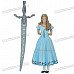 Alice in Wonderland PVC Anime Figures (7-Figure Set)