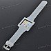 Wrist Watch Style Protective Silicone Case with Band for Ipod Nano 6 (White) Wrist Watch Style Protective Silicone Case with Band for Ipod Nano 6 (White)