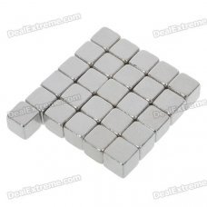 Super-Strong Rare-Earth Square RE Magnets (30-Pack) Super-Strong Rare-Earth Square RE Magnets (30-Pack)