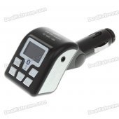1.0" LCD A2DP Bluetooth MP3 Player FM Transmitter with Caller ID Handsfree (SD/MMC/USB/2.5mm)